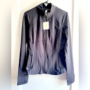 Fabletics Black Perfect Storm Train Jacket - NEW with tags